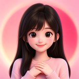 视频交友聊天对象小甜3D卡通头像